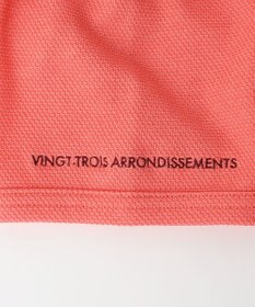 23区GOLF 【WOMEN】ハニカムライト鹿子 半そでポロシャツ