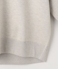 自由区 【洗える】シャイニースムースニット パーカー