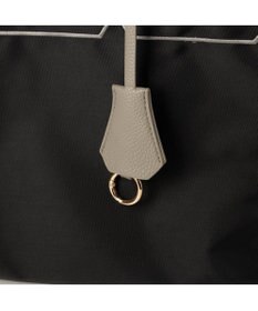 UNBILLION カシュカシュ cachecache / トロンプルイユ刺繍スクエアトート