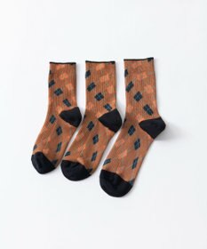 TRICOTE ARGYLE LINK SOCKS／アーガイルリンクソックス