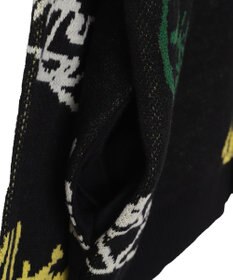 WEGO リラックスフィットパターンカーディガン