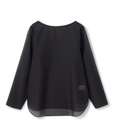 UNFILO シアー ラウンドテールブラウス