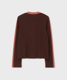 Paul Smith バイカラー スリット カーディガン