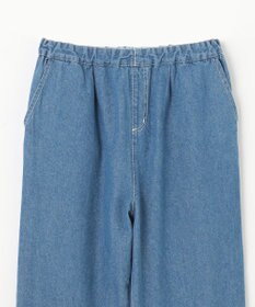 ANY KIDS スカラップ×刺繍デニムパンツ