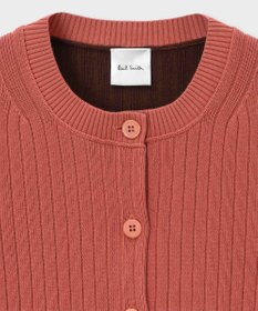 Paul Smith バイカラー スリット カーディガン