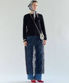 23区 【先行予約】刺繍レース キャミソールワンピース