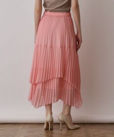 GRACE CONTINENTAL イレギュラープリーツスカート