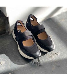 MODE ET JACOMO <MODE ET JACOMO>【軽量】厚底ベルテッドスニーカー
