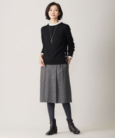 J.PRESS LADIES CLEAR LIGHT WOOL ボートネック ニット
