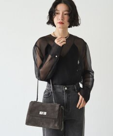 russet スエードフラップミニトートバッグ(CE-1722-WEB)