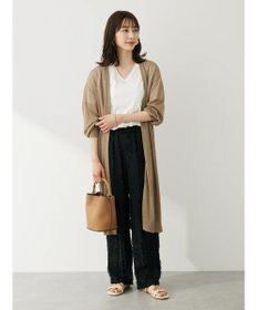 Green Parks 接触冷感ロング丈カーデ