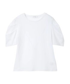 AMERICAN HOLIC 接触冷感タックスリーブ５分袖カットプルオーバー