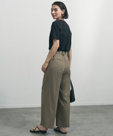 UNFILO 【セットアップ着用可】TENNEN TOUCH タックワイドパンツ