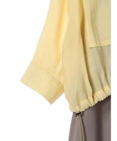 YECCA VECCA 【2点SET】シアーシャツ×Aラインキャミワンピース