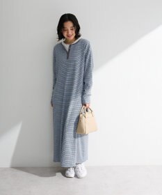 Green Parks ヘンリーネックワンピース