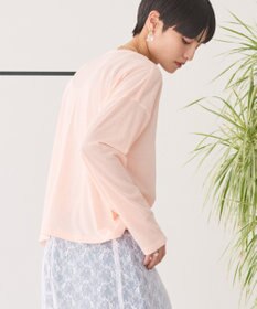 AMERICAN HOLIC バック切替シアー長袖トップス