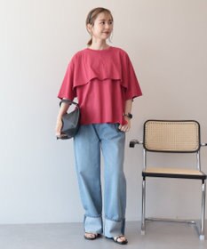 AMERICAN HOLIC レイヤード風加工Ｔシャツ