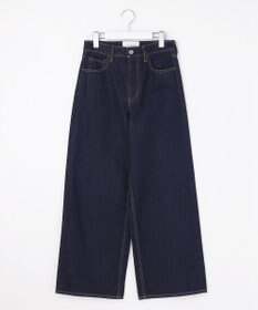 自由区 【カトリエムブーケ】Coton soie Denim ワイドストレートデニムパンツ