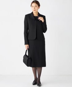 自由区 FORMAL 【高級トリアセテート素材】レベッカBSジョーゼット ジャケット+ワンピース