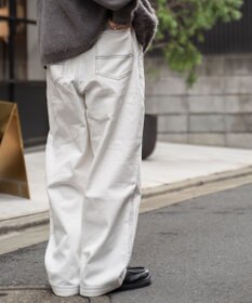 WEGO 【ユニセックス着用アイテム/ウエストゴム】ワーカーズパンツ