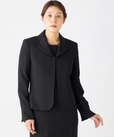 自由区 FORMAL 【高級トリアセテート素材】レベッカBSジョーゼット ジャケット+ワンピース