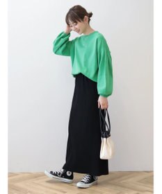 AMERICAN HOLIC 袖ボリュームニットプルオーバー