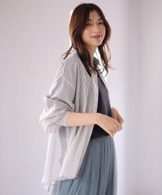 ANY L 【洗濯機可】シアーシャツ