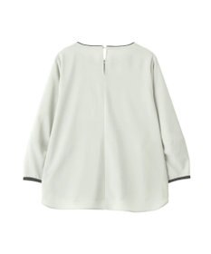 YECCA VECCA 配色パイピングブラウス