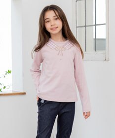 組曲 KIDS 【110-140㎝】トロンプルイユロン Tシャツ