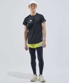 CW-X 【UNISEX】 CW-X ランニングボトムス メッシュ素材 風通りがよい スポーツウェア 2分丈 ユニセックス DHR362 /ワコール