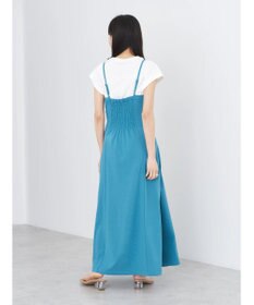 earth music&ecology スウェットキャミワンピース