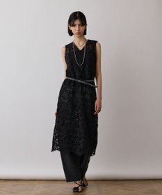 GRACE CONTINENTAL ケミカルレースストレートトップ