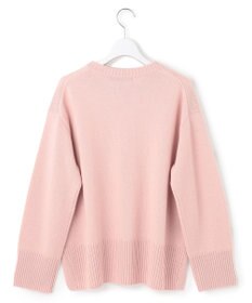 23区 【洗える】カシミヤブレンド クルーネック ニット