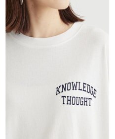 Green Parks ワンポイントカレッジロゴ裾ラウンドチュニック