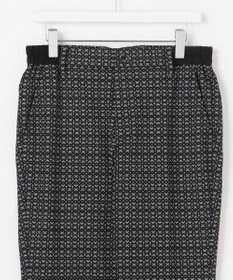 23区GOLF 【MEN】裏起毛ジャージーパンツ ストレッチ モノグラム 上品スタイル