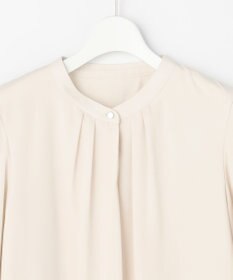 ANY SIS L 【裏起毛】エニポカ バンドカラー ブラウス