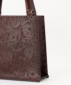 GRACE CONTINENTAL Carving Tote Bag
