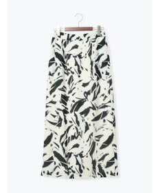 Te chichi 【2026年3月InRed掲載波瑠さん着用】ペイントパターンナロースカート