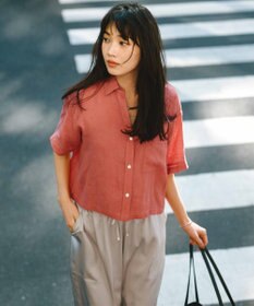 23区 【GLOW8月号掲載/洗える】スムースサテン パラシュートパンツ