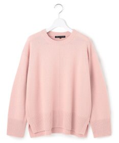 23区 【洗える】カシミヤブレンド クルーネック ニット