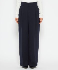 uncrave 【防しわ・洗濯機洗い可】ウォッシャブル ダブルクロス ワイドパンツ（uncrave STANDARD）