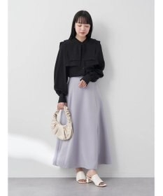 earth music&ecology すきな丈フレアスカート