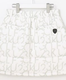 23区GOLF 【WOMEN】中綿ロゴプリントスカート