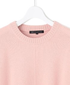 23区 L 【洗える】カシミヤブレンド クルーネック ニット