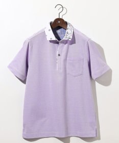 JOSEPH ABBOUD 【愛されて20年！オーガニックコットン使用】 バンダナプリント ダディ ポロシャツ