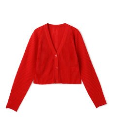 uncrave シアーストライプニット ドルマンカーディガン