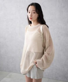 WEGO スターメッシュニットプルオーバー