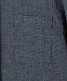 自由区 L 【セットアップ対応】ソフトリネンダンガリー シャツ