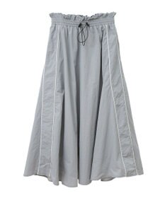 Green Parks ナイロンラインフレアスカート