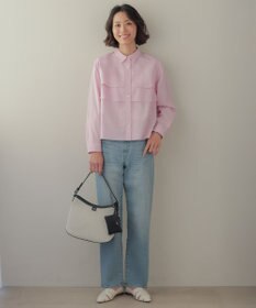 J.PRESS LADIES S 【洗える】BASIC STRETCH DENIM ボーイフィット デニム